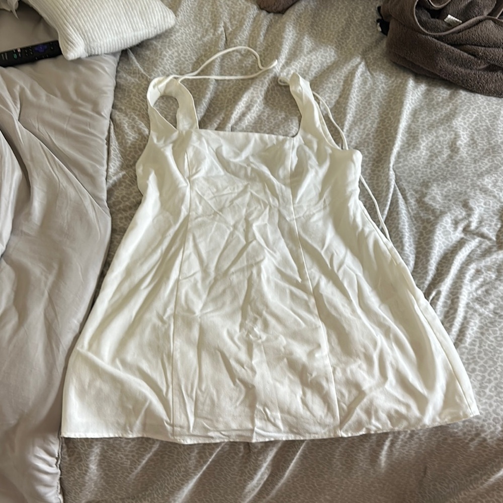 Princess Polly Off-White Mini Dress